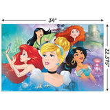 Disney Princess Wall Poster - Gaze