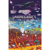 Minecraft : World Beyond , Wall Poster - 22" X 34"