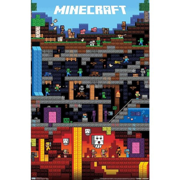 Minecraft Wall Poster - Worldly