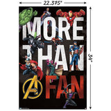 Marvel Comics : More Than A Fan Wall Poster - 22" X 34"