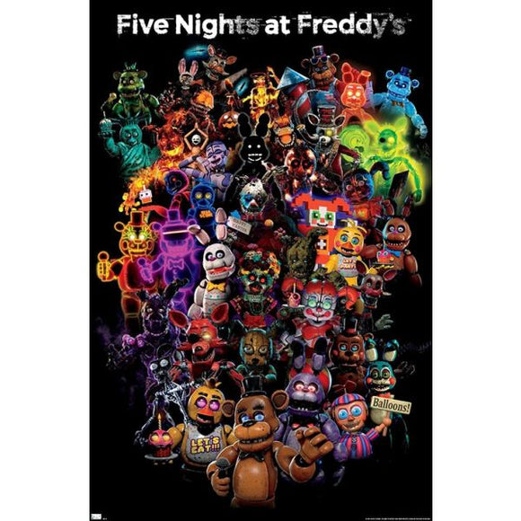 Five Nights at Freddy's: Special Delivery : Collage Wall Poster - 22