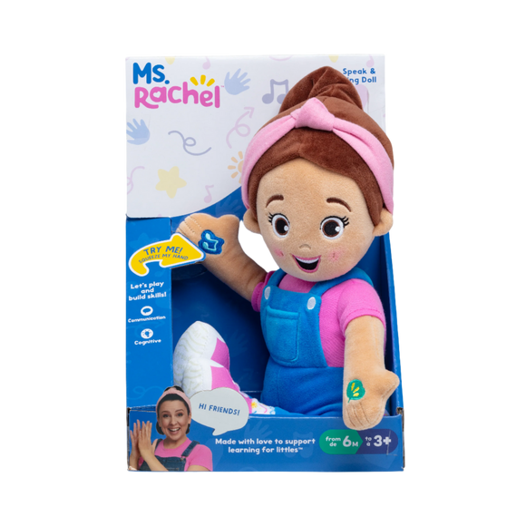 Ms. Rachel Speak & Sing Interactive Doll