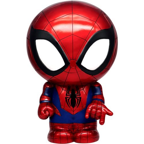 Marvel's Metallic Spider-Man PVC Figural Bank