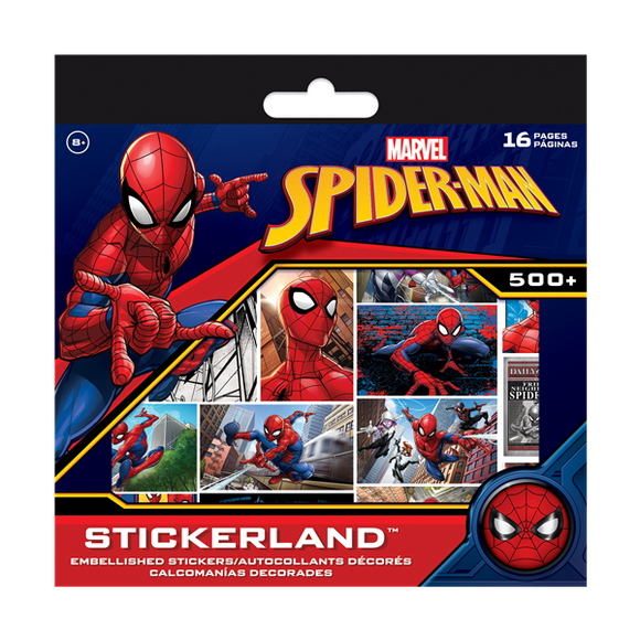 Spider-man : Stickerland Stickers - 500+
