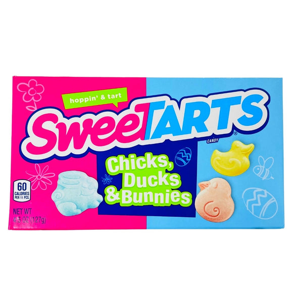 Easter Sweetarts Chicks, Ducks & Bunnies Theatre Pack 4.5 oz [BB-11/22/25]