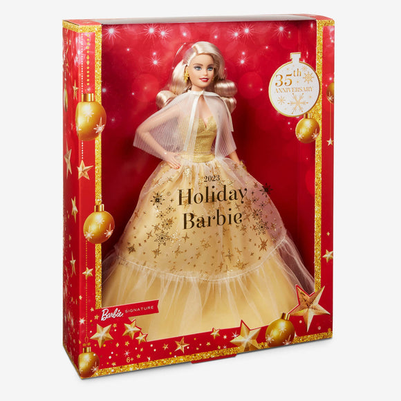 (PRE-ORDER) 2023 Holiday Barbie : Signature Series 35th Anniversary - Blonde