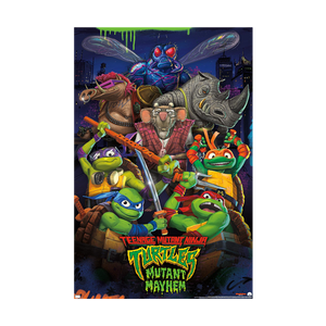 Teenage Mutant Ninja Turtles: Mutant Mayhem Wall Poster - Group