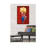 The Super Mario Bros. Movie : Mario Jump Wall Poster 22" X 34"