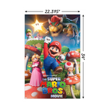 The Super Mario Bros. Movie Wall Poster - Mushroom Kingdom Key Art