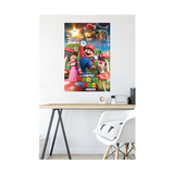 The Super Mario Bros. Movie Wall Poster - Mushroom Kingdom Key Art
