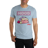 Kirby - Baby Blue 'Mood' Adult Sleepy T-Shirt