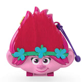 Polly Pocket & Dreamworks Trolls Compact Playset With Poppy & Branch Dolls & 13 Accessories