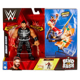 NEW FOR FALL 2023 WWE Roman Reigns Bend 'n Bash Deluxe Action Figure