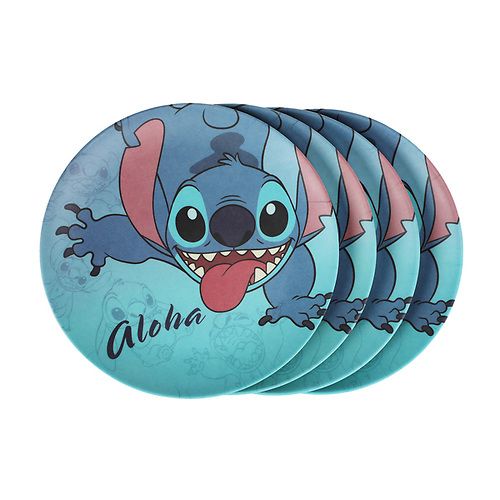 Disney - Lilo & Stitch Bamboo Plates 4 Pack