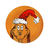 The Grinch : Max With Santa Hat 8” Melamine Plate