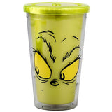 The Grinch - 16 OZ Cup with Straw