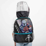 STAR WARS - The Mandalorian 16in Backpack with Hood