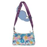DISNEY STITCH TROPICAL CROSSBODY & COIN PURSE