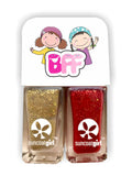 SunCoat Girl: Limited Edition BFF Duo Water Based, Peel Off Nail Polish Sets Holiday Edition