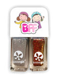 SunCoat Girl: Limited Edition BFF Duo Water Based, Peel Off Nail Polish Sets Holiday Edition