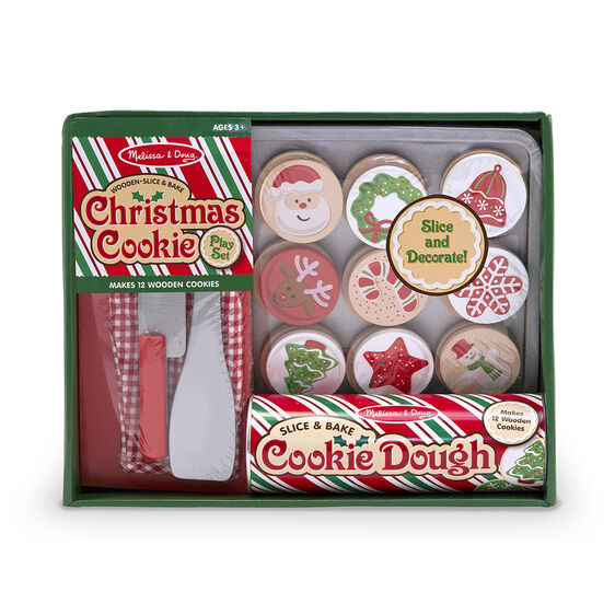 Melissa And Doug Slice & Bake Christmas Cookie Play Set