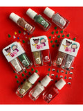 SunCoat Girl: Limited Edition BFF Duo Water Based, Peel Off Nail Polish Sets Holiday Edition