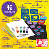 *** NEW FOR FALL 2022 *** Crayola Less Mess Painting Activity Kit
