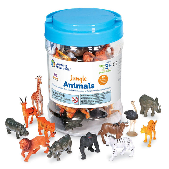 Learning Resources : Jungle Animal Counters (Set of 60)