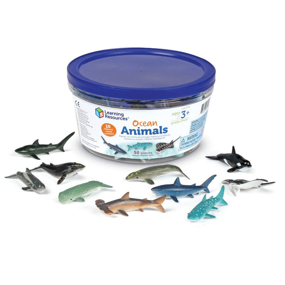 Learning Resources : Ocean Animals Counters (Set of 50)