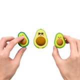 Ooly : Avocado love eraser and sharpener - set of 3