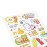 Ooly Stickiville B.F.F. Foods Stickers (Textured Matte Paper)