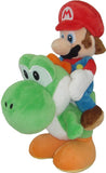 Super Mario Riding Yoshi 8" Plush (Nintendo Super Mario)