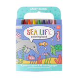 Ooly carry along coloring book set - sea life