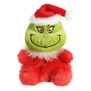 *** NEW FOR 2022 *** Aurora - Dr. Seuss - 5" Santa Grinch Palm Pals