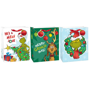 Grinch Premium Medium Multipack Favor Bags