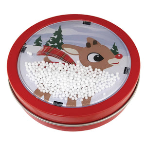 XMAS Boston American - Rudolph Snow Globe
