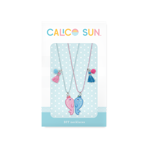 Calico Sun BFF Narwhals Necklaces - Cats - Set of
2