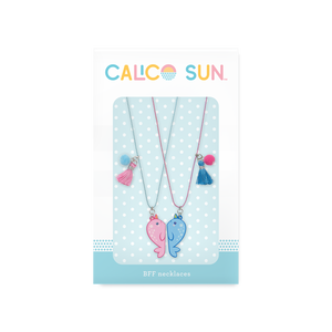 Calico Sun BFF Narwhals Necklaces - Cats - Set of
2