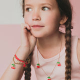 Calico Sun : Riley necklace - cherry