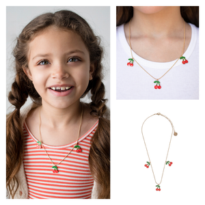 Calico Sun : Riley necklace - cherry