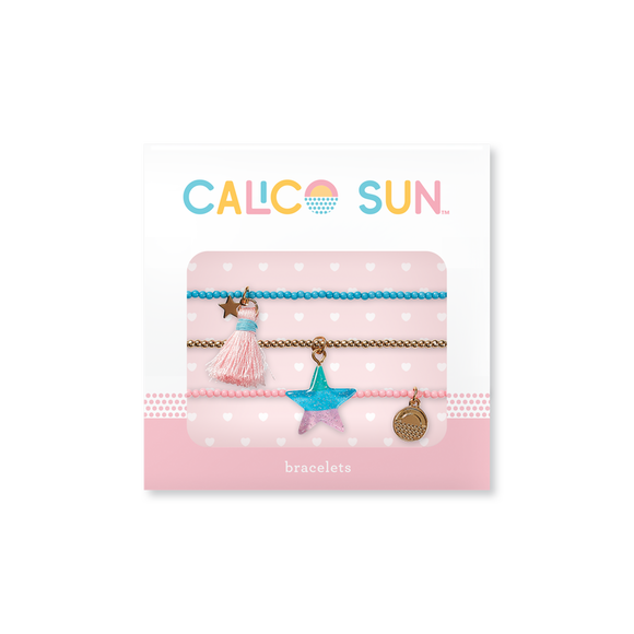 Calico Sun Belinda Bracelets - Star - Set of 3
