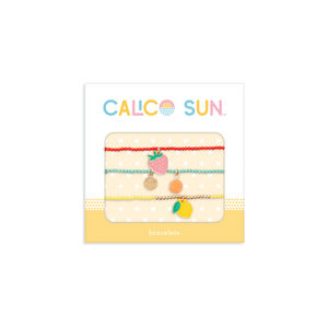 Calico Sun Clementine Charm Bracelets - Set of 3