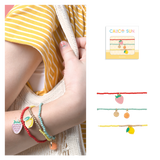 Calico Sun Clementine Charm Bracelets - Set of 3