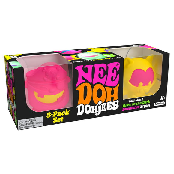 *** NEW FOR 2023 *** NeeDoh Dohjees 3 Pack Series 2 (Assorted)
