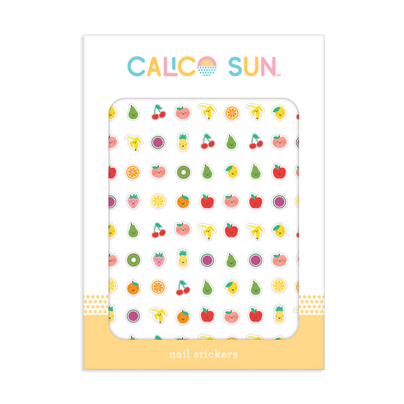 *** NEW FOR 2023 *** Calico Sun : Clementine nail stickers - 2 sheets