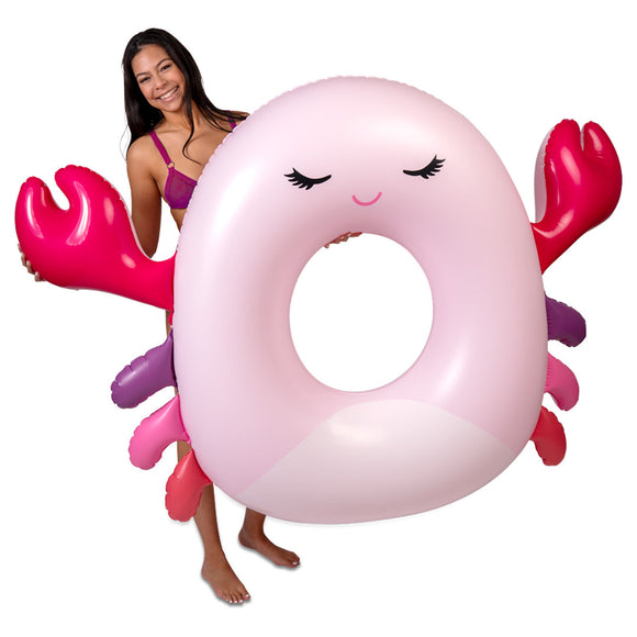 BIGMOUTH X SQUISHMALLOWS CAILEY THE CRAB LARGE POOL FLOAT