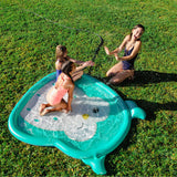 BIGMOUTH X SQUISHMALLOWS WINSTON THE OWL 2-IN-1 SPLASH PAD/BUMPER POOL OVER 6FT LONG