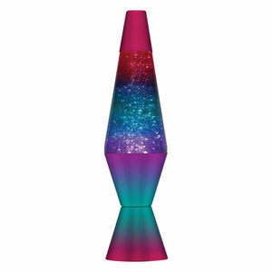 14.5” LAVA® LAMP BERRY – RAINBOW/GLITTER/TRICOLOR