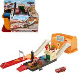 Disney And Pixar Cars Race & Go Playset With Storage Tub & 1 Car