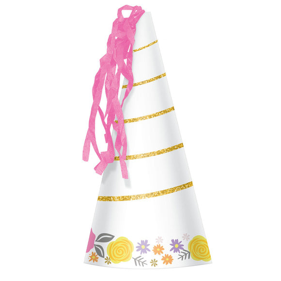 Magical Unicorn Horn Party Hats (8)